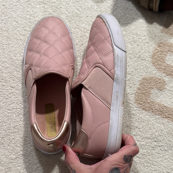 Nine West Blush Quilted Slip-On Sneakers - Picture 4 of 7